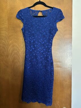 Women's Jump Apparel Size 1/2 Blue Dress